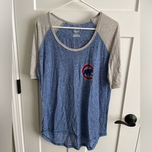 Major League Baseball, Chicago Cubs, ladies long sleeve baseball tee. XL, sporty